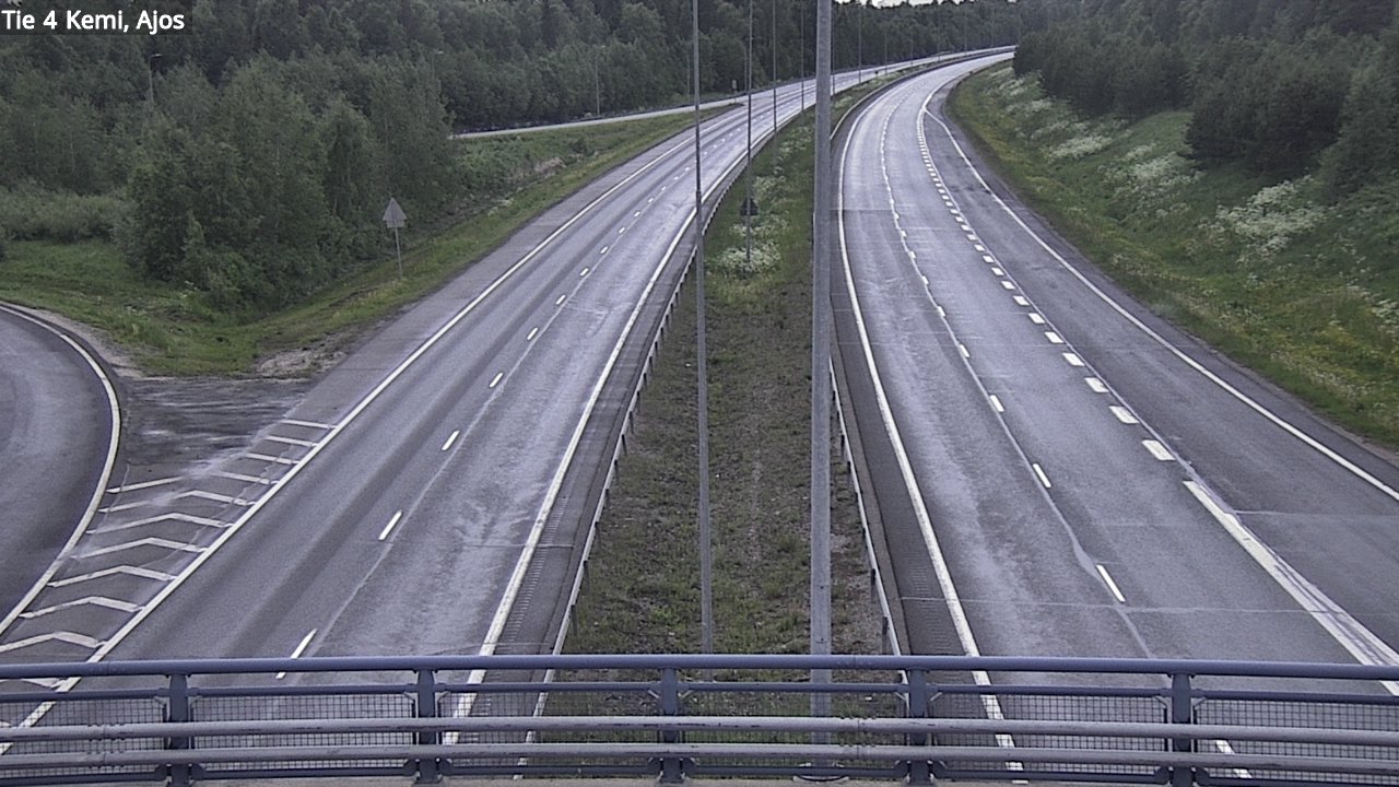 Kelikamerat Kuva Tie 4 Kemi, Ajos, Kemi, Lappi