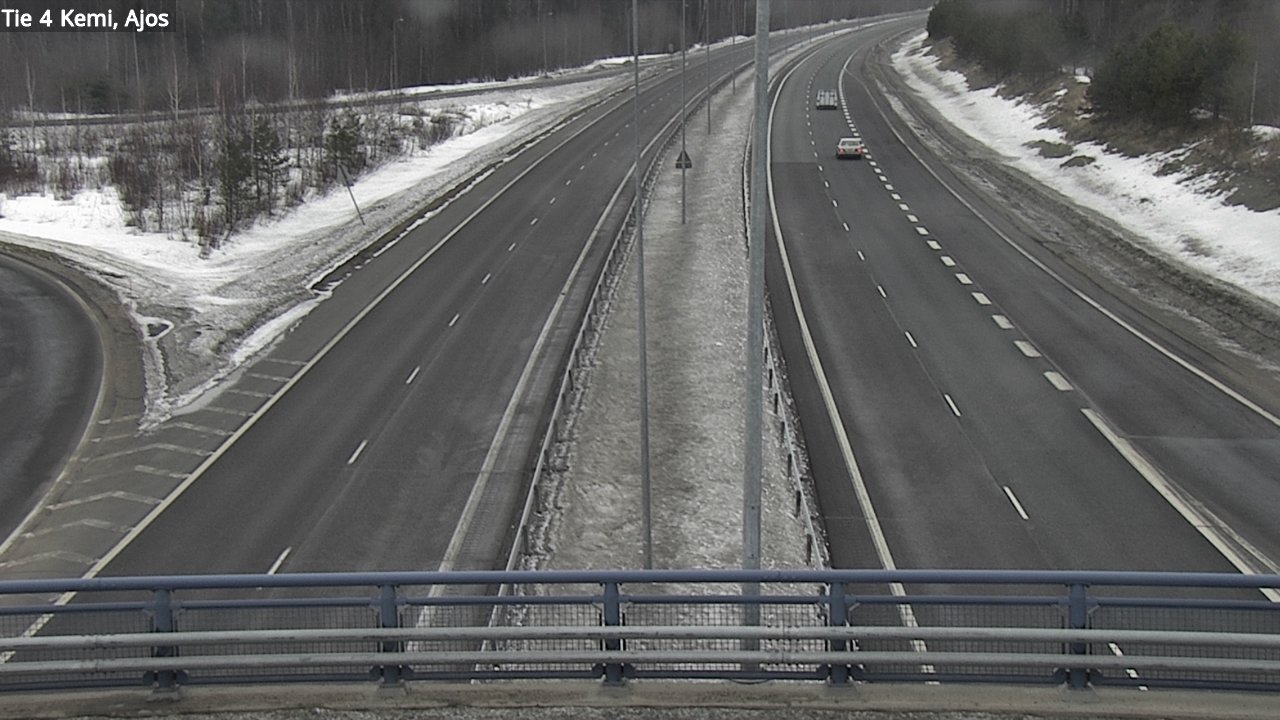 Kelikamerat Kuva Tie 4 Kemi, Ajos, Kemi, Lappi