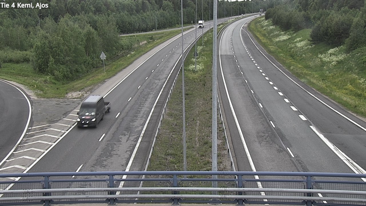Weather Camera Image Road 4 Kemi, Ajos, Kemi, Lappi