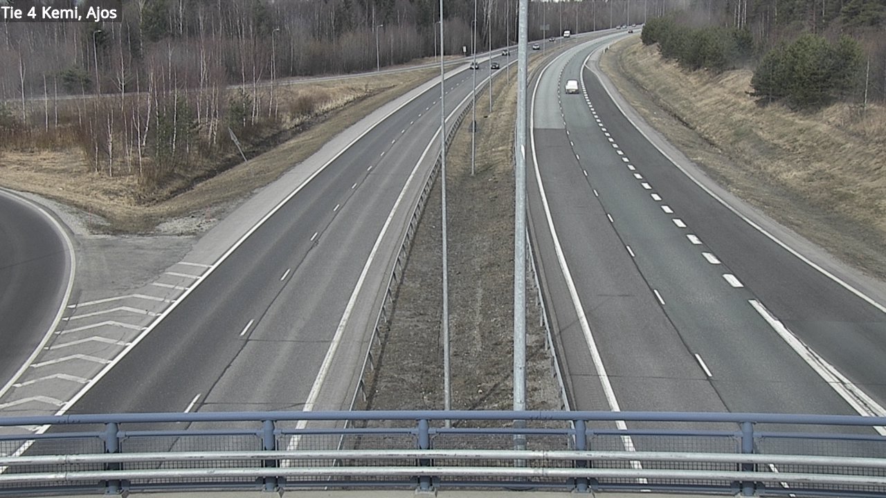 Weather Camera Image Road 4 Kemi, Ajos, Kemi, Lappi