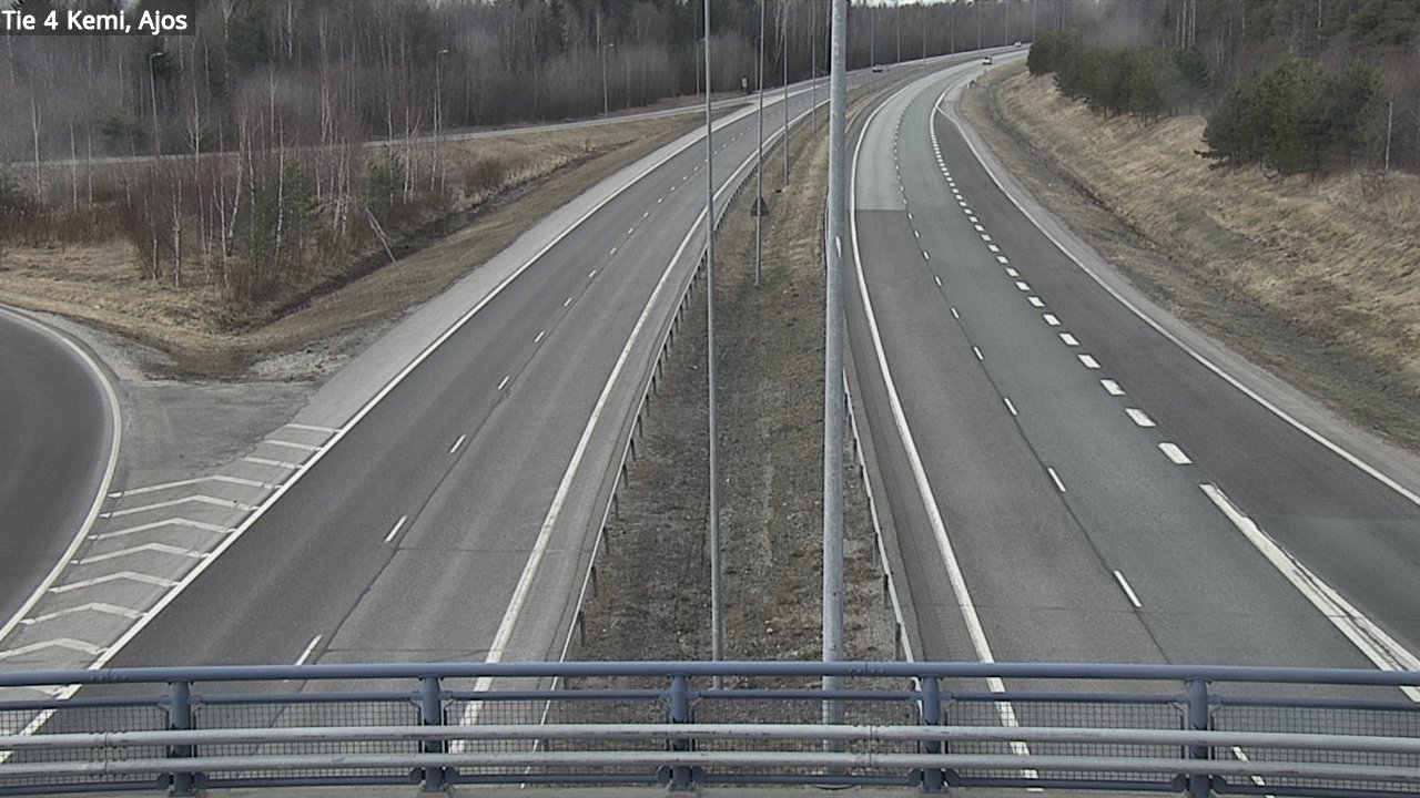 Weather Camera Image Road 4 Kemi, Ajos, Kemi, Lappi