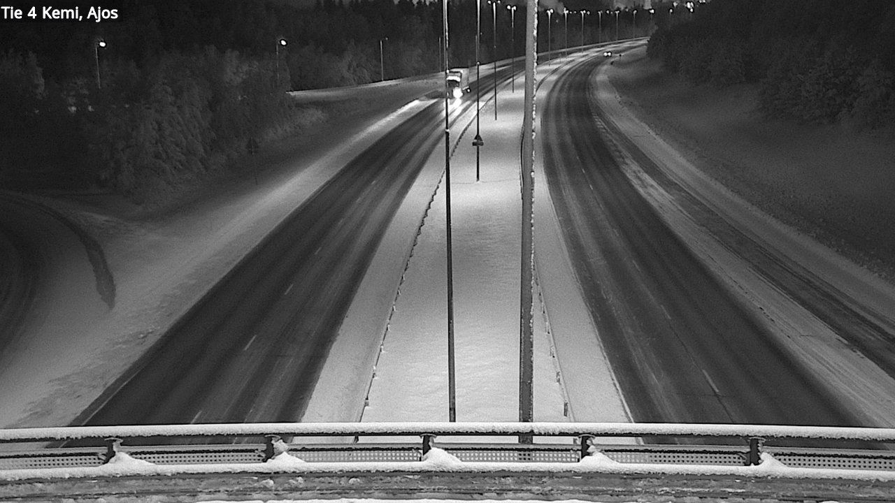 Kelikamerat Kuva Tie 4 Kemi, Ajos, Kemi, Lappi