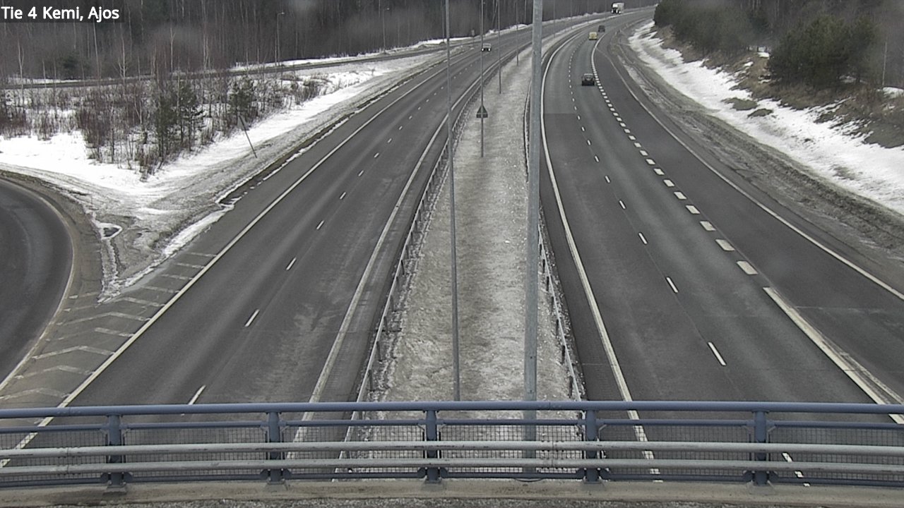 Weather Camera Image Road 4 Kemi, Ajos, Kemi, Lappi