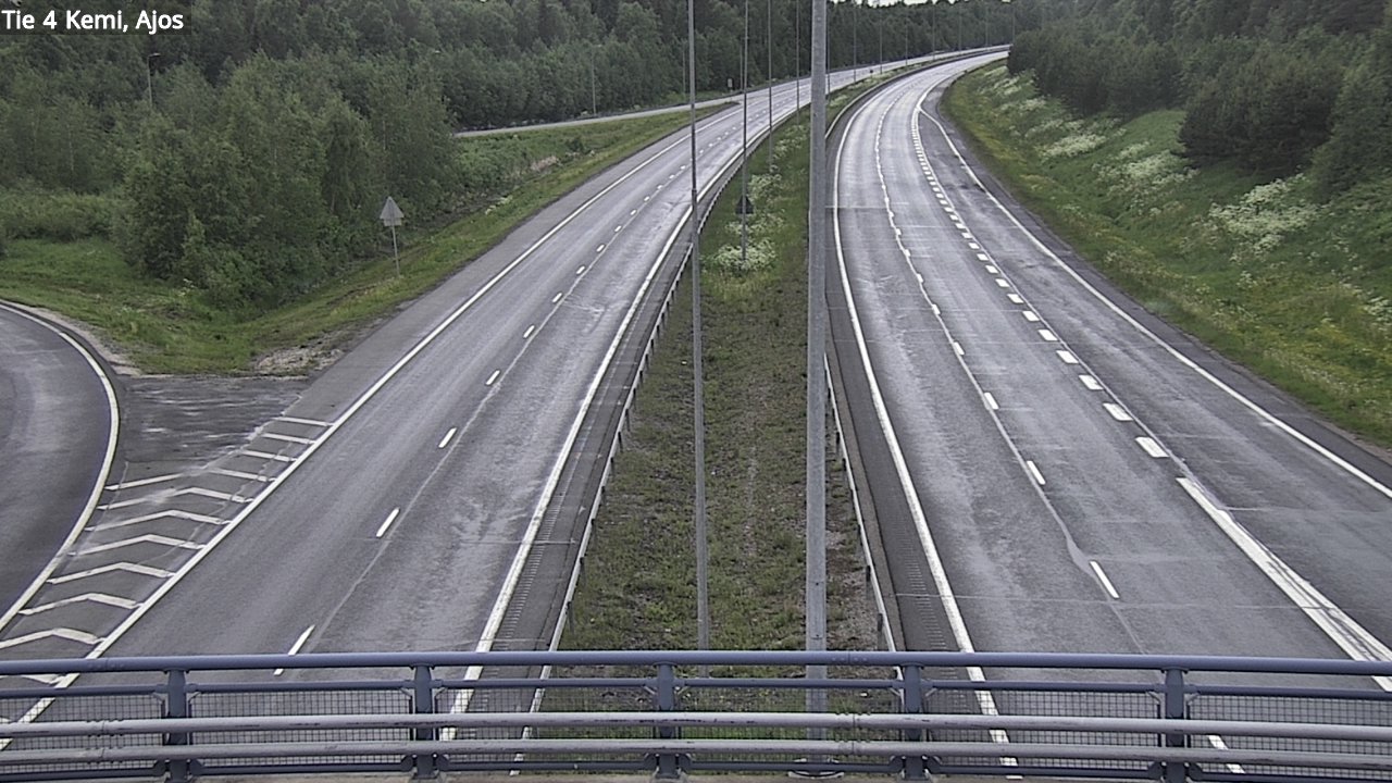 Kelikamerat Kuva Tie 4 Kemi, Ajos, Kemi, Lappi
