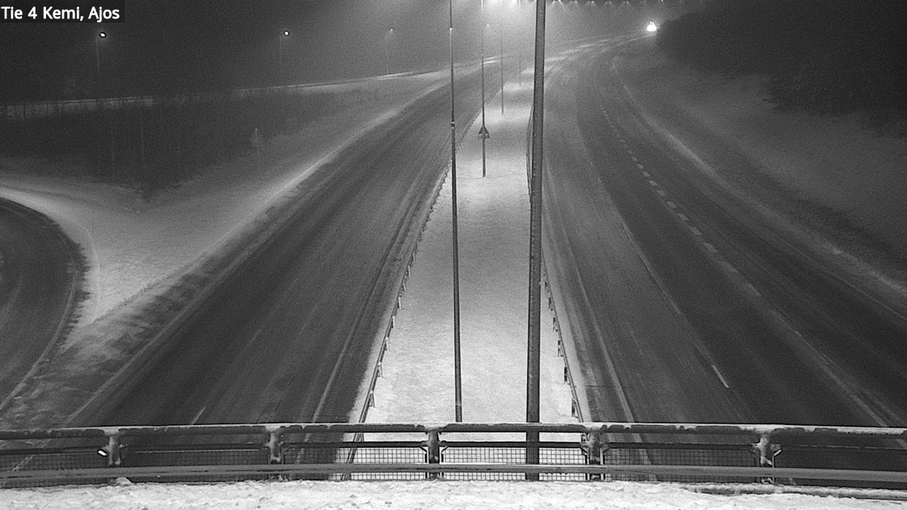 Weather Camera Image Road 4 Kemi, Ajos, Kemi, Lappi