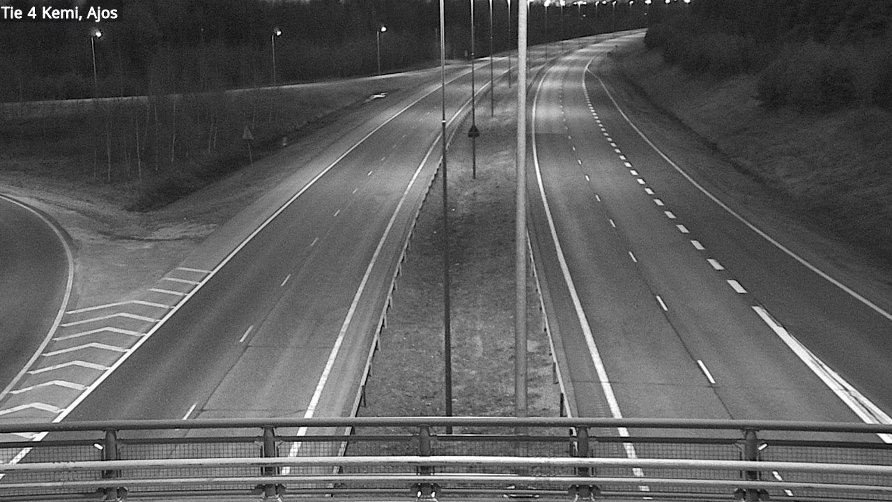Weather Camera Image Road 4 Kemi, Ajos, Kemi, Lappi