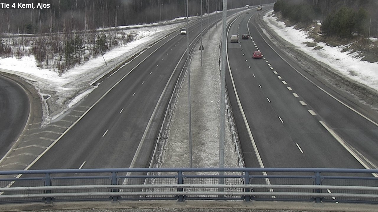 Kelikamerat Kuva Tie 4 Kemi, Ajos, Kemi, Lappi