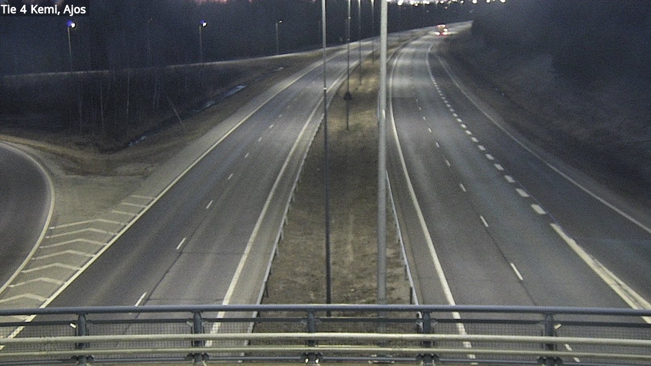 Weather Camera Image Road 4 Kemi, Ajos, Kemi, Lappi