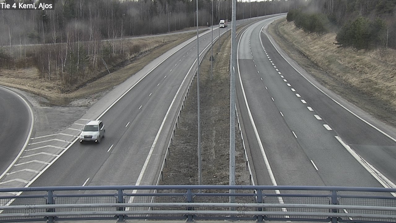 Weather Camera Image Road 4 Kemi, Ajos, Kemi, Lappi
