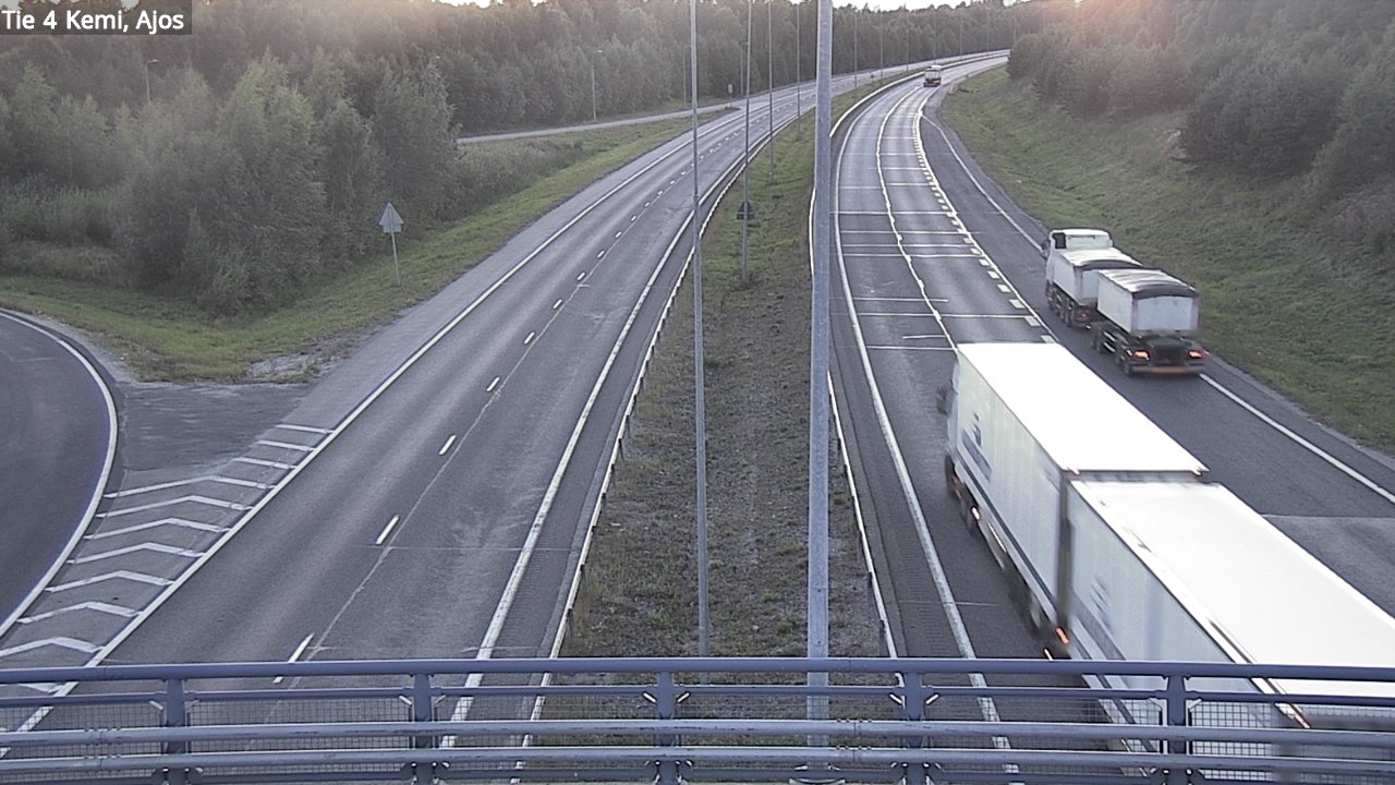 Kelikamerat Kuva Tie 4 Kemi, Ajos, Kemi, Lappi