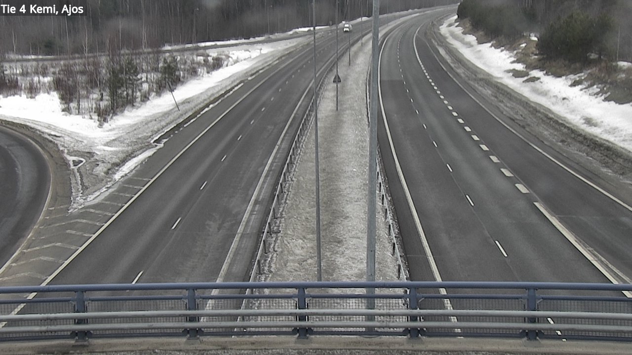 Kelikamerat Kuva Tie 4 Kemi, Ajos, Kemi, Lappi