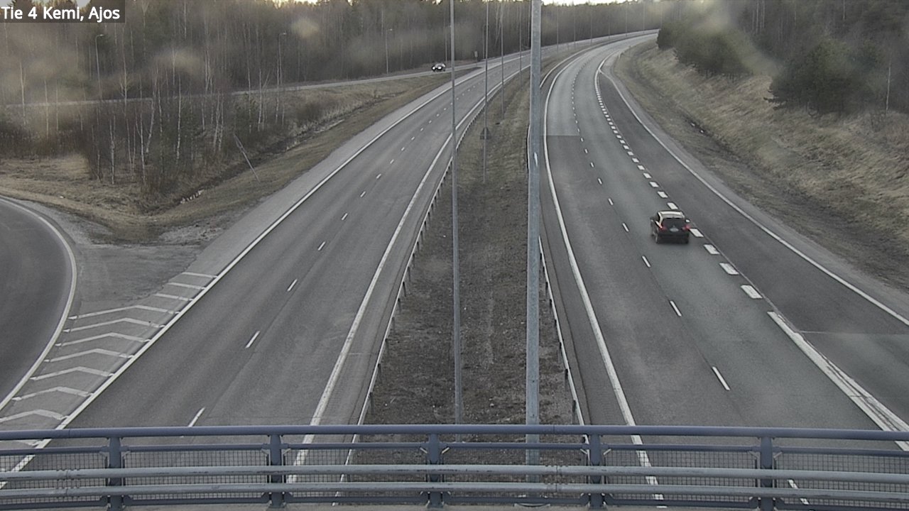 Weather Camera Image Väg 4 Kemi, Ajos, Kemi, Lappi