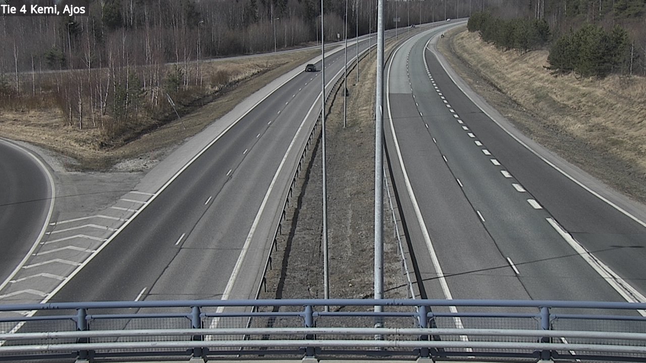 Weather Camera Image Road 4 Kemi, Ajos, Kemi, Lappi