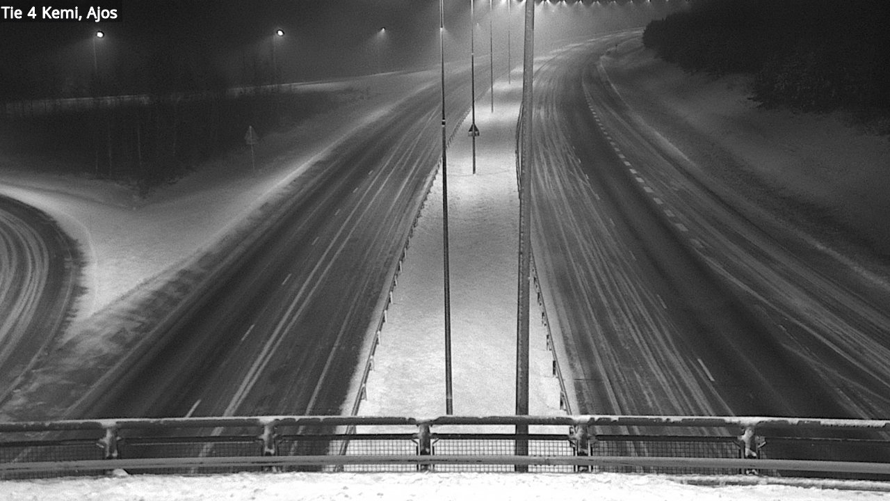 Weather Camera Image Road 4 Kemi, Ajos, Kemi, Lappi