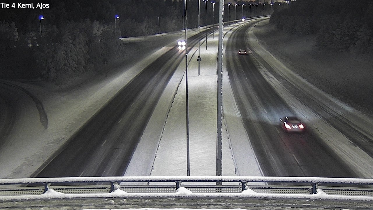 Kelikamerat Kuva Tie 4 Kemi, Ajos, Kemi, Lappi