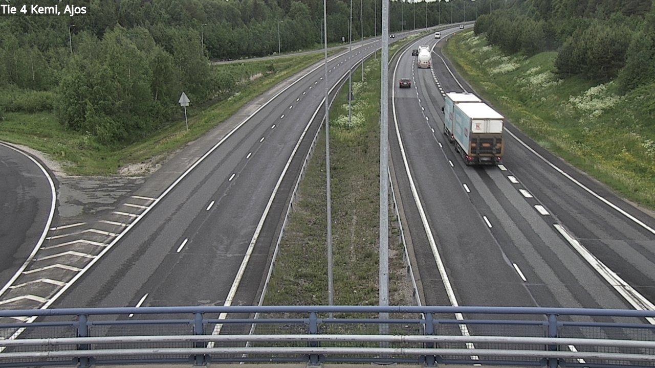 Kelikamerat Kuva Tie 4 Kemi, Ajos, Kemi, Lappi