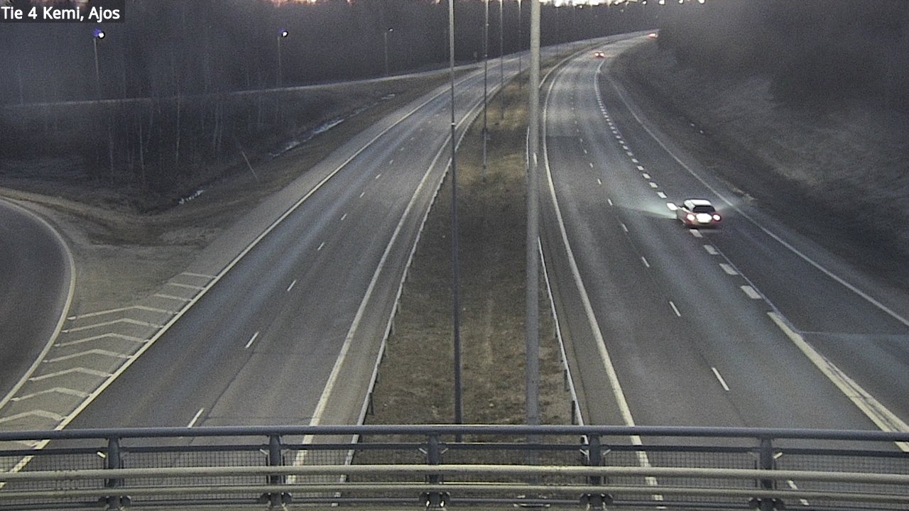 Weather Camera Image Road 4 Kemi, Ajos, Kemi, Lappi