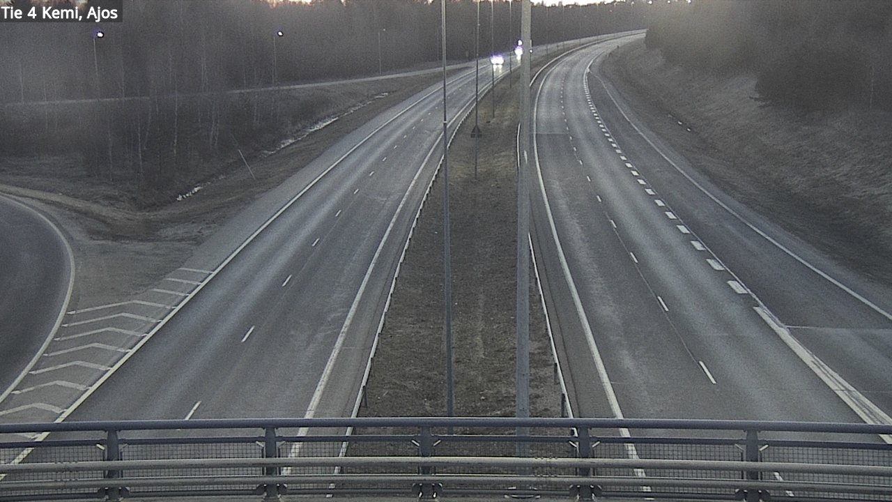 Weather Camera Image Road 4 Kemi, Ajos, Kemi, Lappi