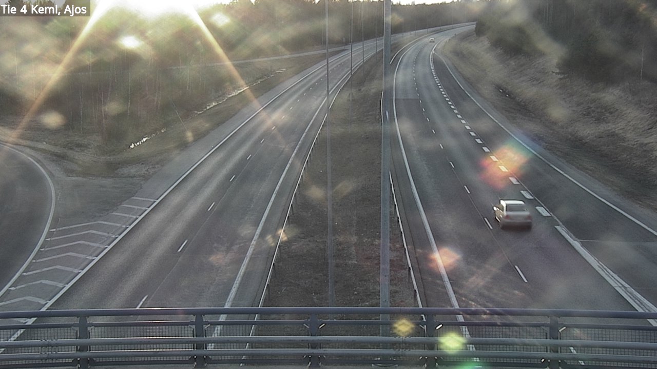 Weather Camera Image Road 4 Kemi, Ajos, Kemi, Lappi