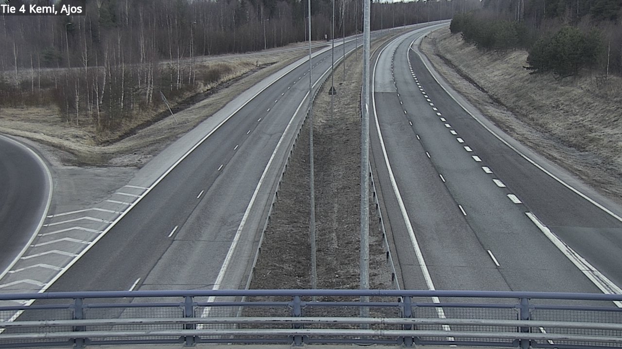 Weather Camera Image Road 4 Kemi, Ajos, Kemi, Lappi
