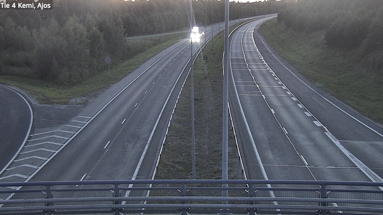 Kelikamerat Kuva Tie 4 Kemi, Ajos, Kemi, Lappi