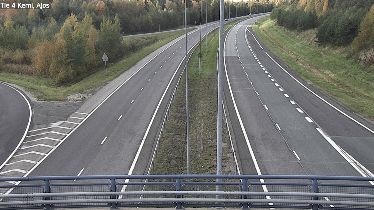 Kelikamerat Kuva Tie 4 Kemi, Ajos, Kemi, Lappi