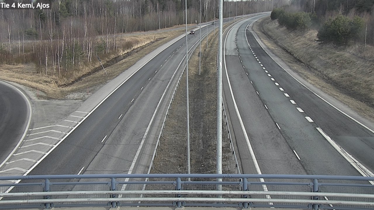 Weather Camera Image Road 4 Kemi, Ajos, Kemi, Lappi