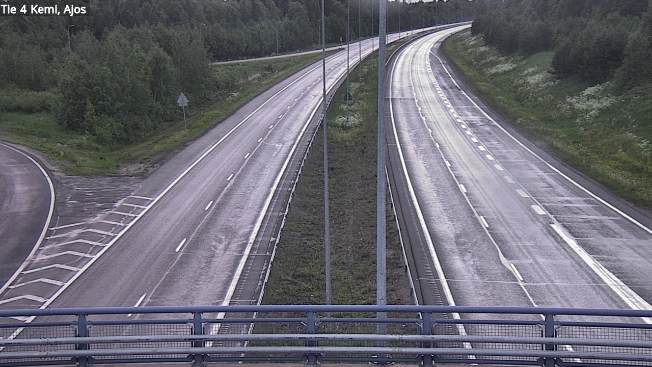 Kelikamerat Kuva Tie 4 Kemi, Ajos, Kemi, Lappi