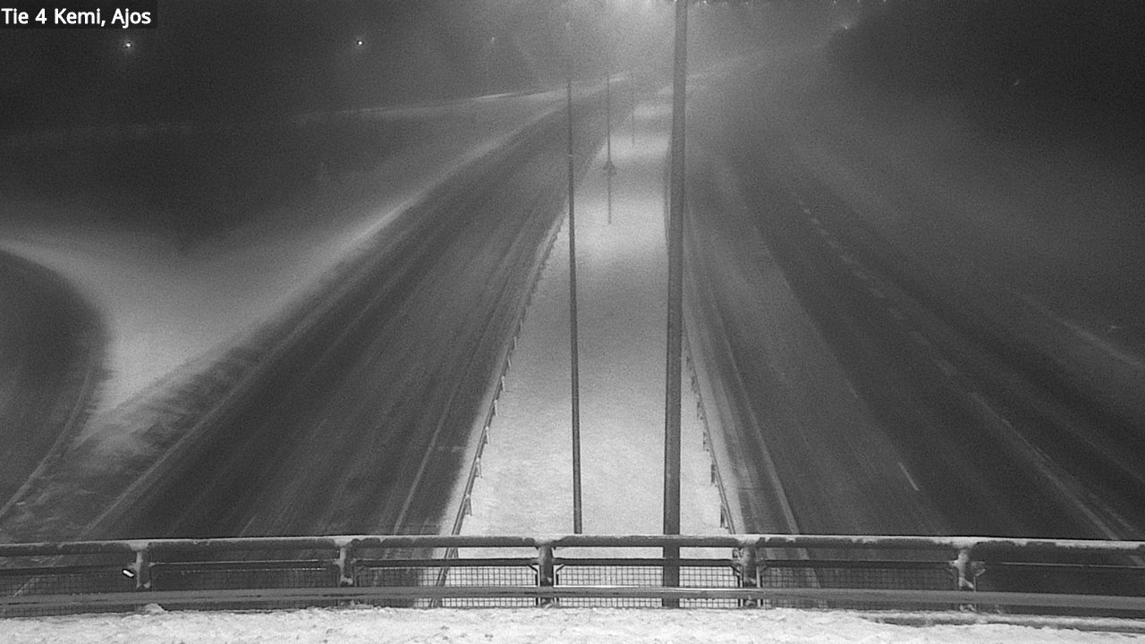 Weather Camera Image Road 4 Kemi, Ajos, Kemi, Lappi