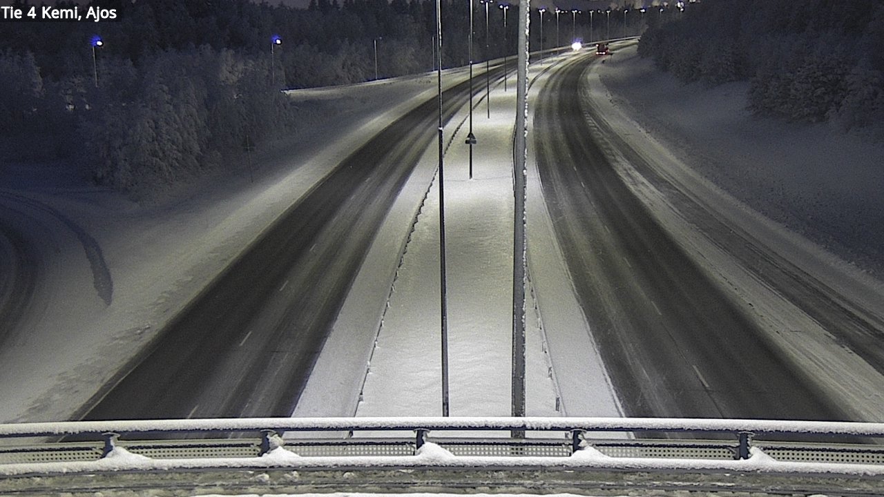 Kelikamerat Kuva Tie 4 Kemi, Ajos, Kemi, Lappi