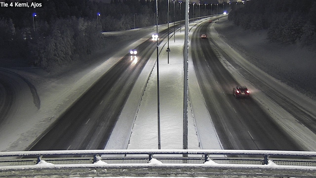 Kelikamerat Kuva Tie 4 Kemi, Ajos, Kemi, Lappi