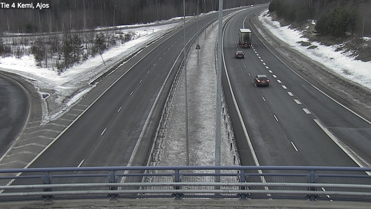 Kelikamerat Kuva Tie 4 Kemi, Ajos, Kemi, Lappi