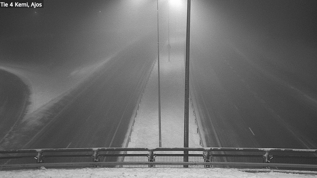 Weather Camera Image Road 4 Kemi, Ajos, Kemi, Lappi