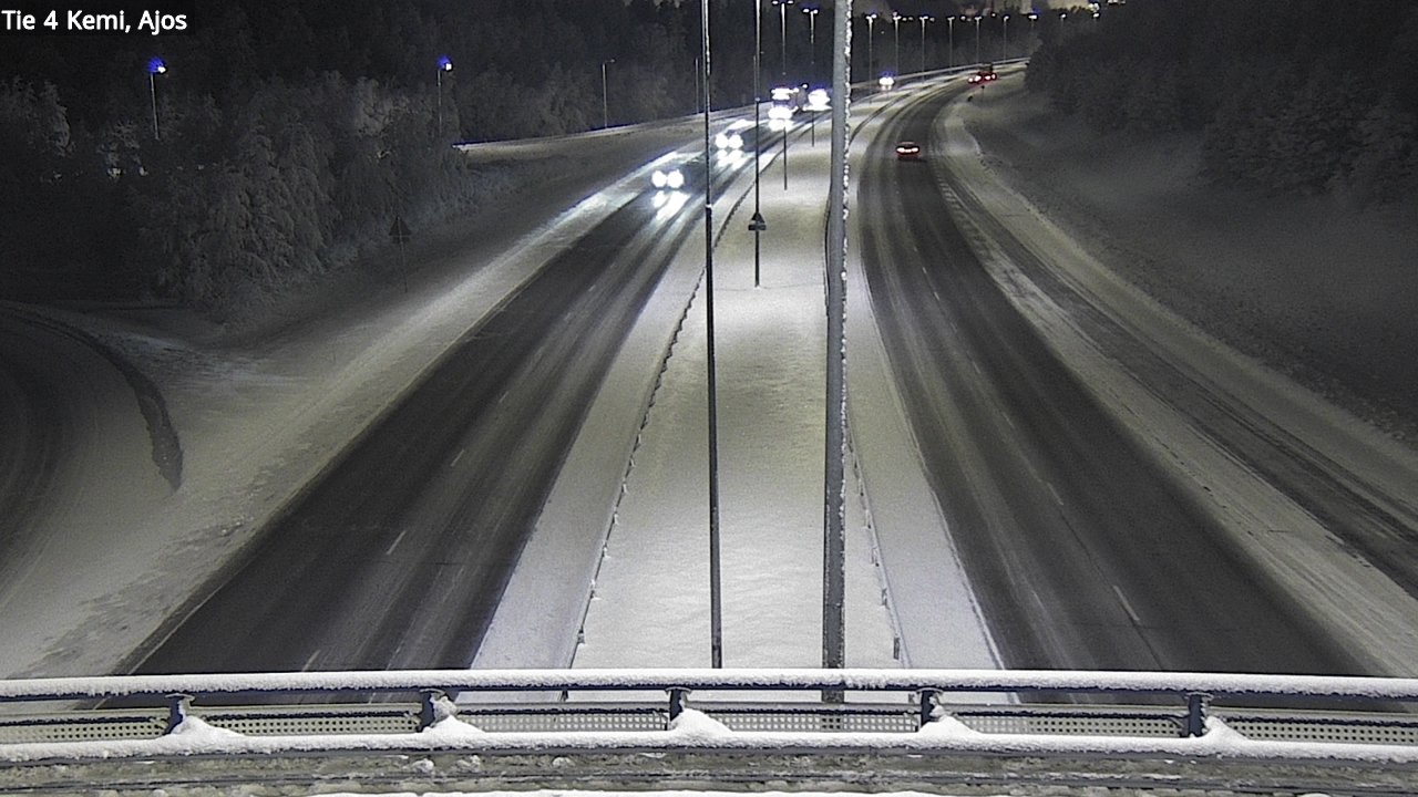 Kelikamerat Kuva Tie 4 Kemi, Ajos, Kemi, Lappi