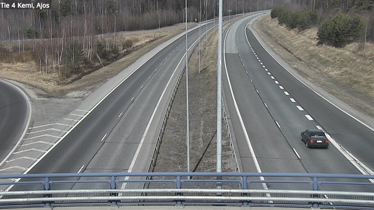 Weather Camera Image Road 4 Kemi, Ajos, Kemi, Lappi