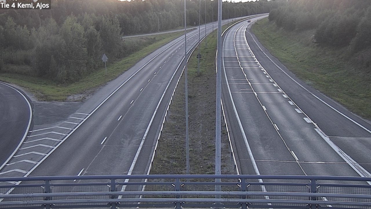 Kelikamerat Kuva Tie 4 Kemi, Ajos, Kemi, Lappi