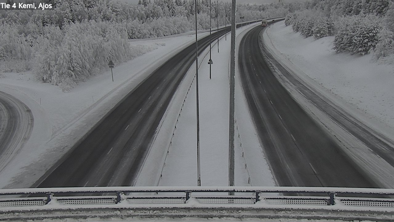 Kelikamerat Kuva Tie 4 Kemi, Ajos, Kemi, Lappi