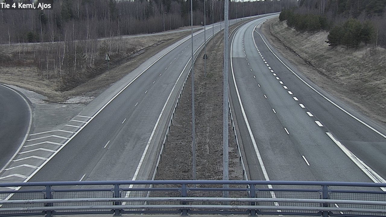 Kelikamerat Kuva Tie 4 Kemi, Ajos, Kemi, Lappi