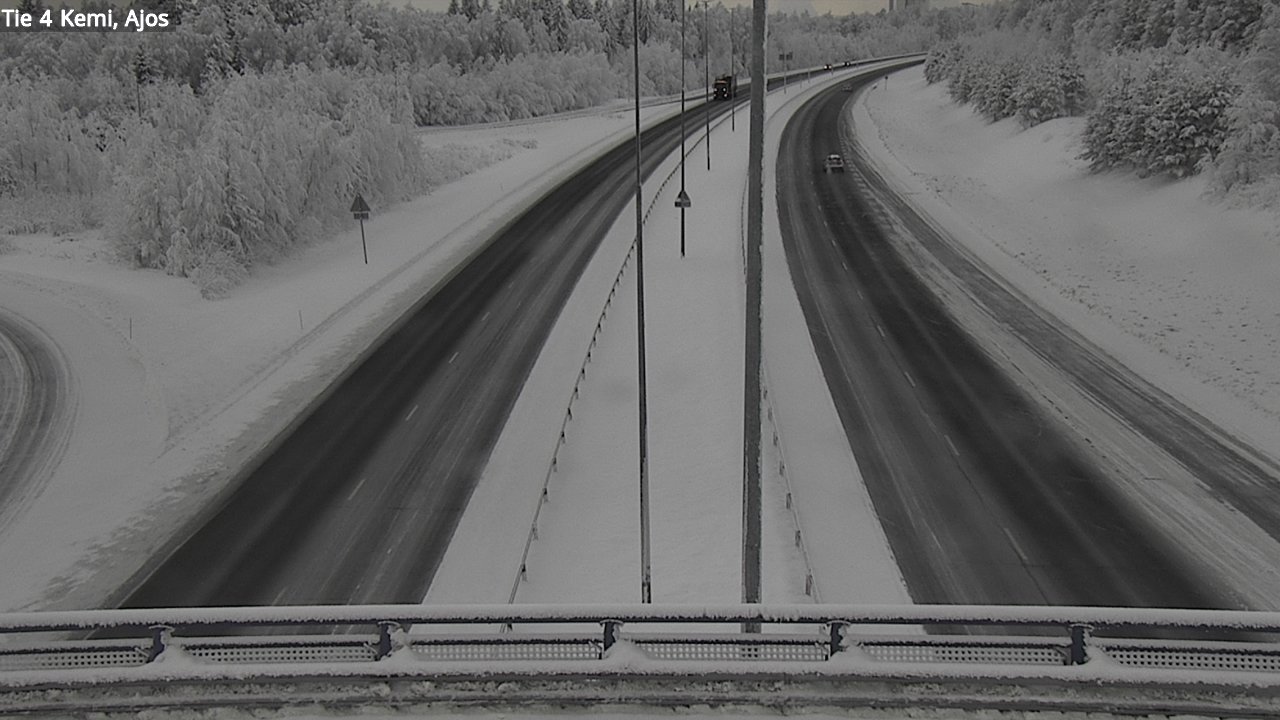 Kelikamerat Kuva Tie 4 Kemi, Ajos, Kemi, Lappi