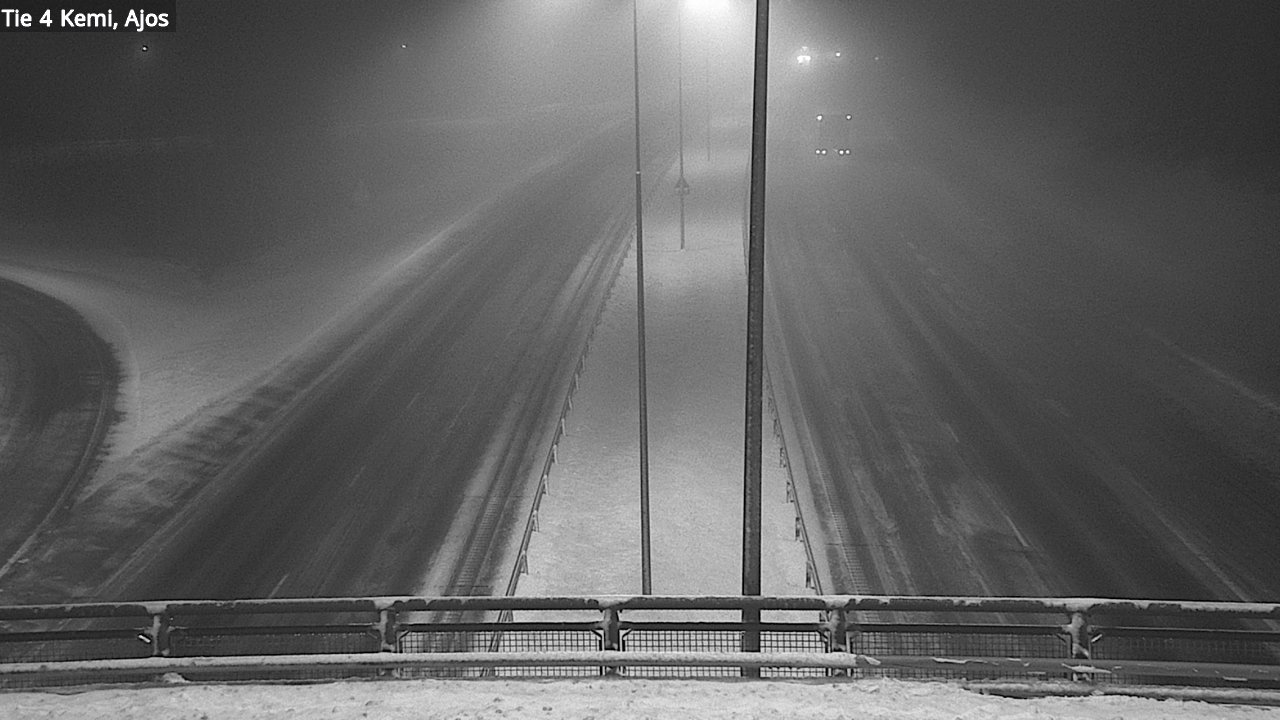 Weather Camera Image Road 4 Kemi, Ajos, Kemi, Lappi