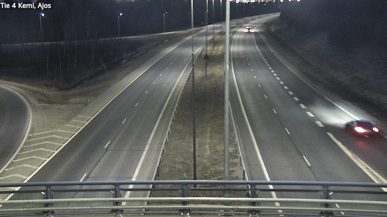 Weather Camera Image Road 4 Kemi, Ajos, Kemi, Lappi