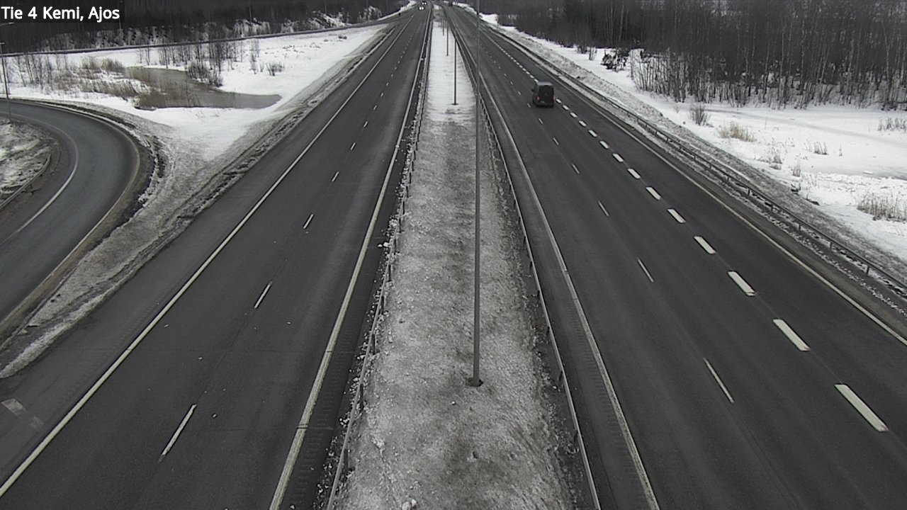 Kelikamerat Kuva Tie 4 Kemi, Ajos, Kemi, Lappi