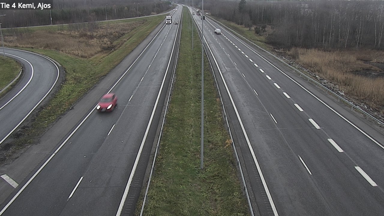 Kelikamerat Kuva Tie 4 Kemi, Ajos, Kemi, Lappi