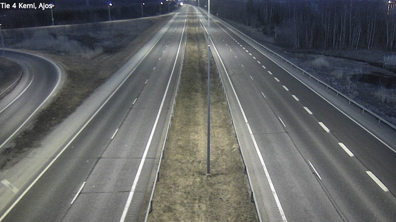 Kelikamerat Kuva Tie 4 Kemi, Ajos, Kemi, Lappi