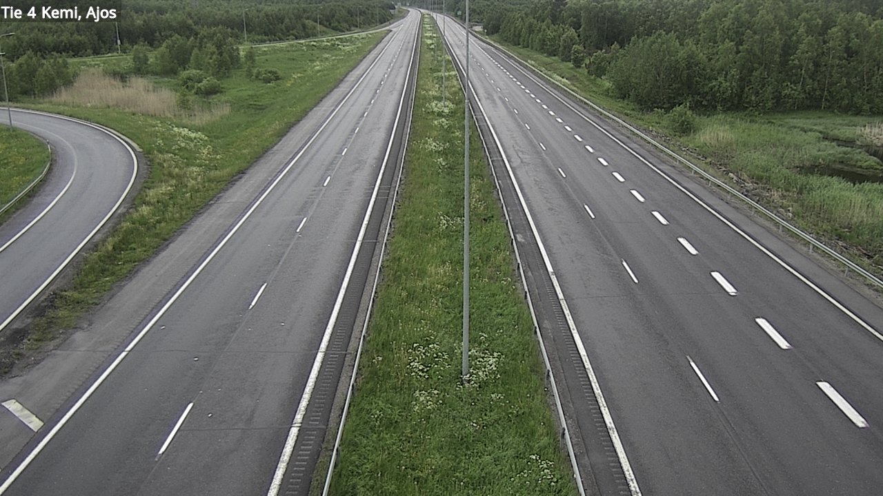 Kelikamerat Kuva Tie 4 Kemi, Ajos, Kemi, Lappi