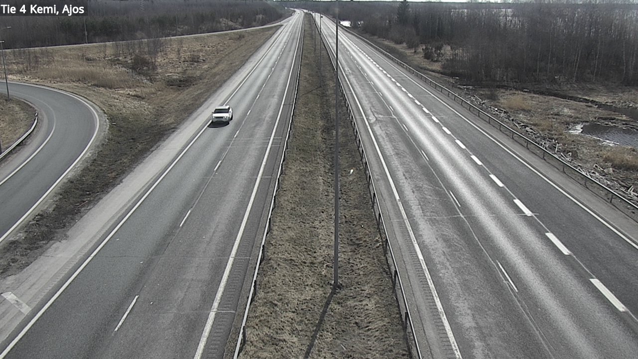 Weather Camera Image Road 4 Kemi, Ajos, Kemi, Lappi