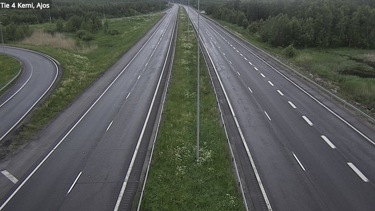 Kelikamerat Kuva Tie 4 Kemi, Ajos, Kemi, Lappi