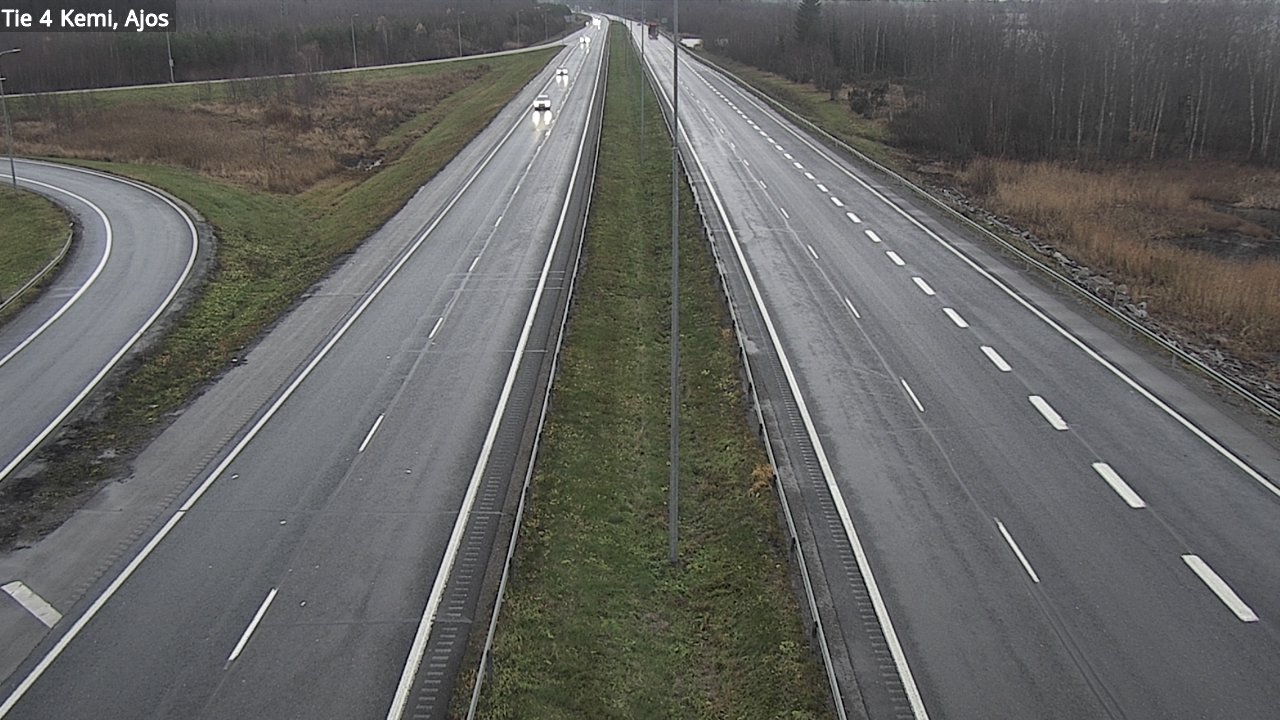 Kelikamerat Kuva Tie 4 Kemi, Ajos, Kemi, Lappi