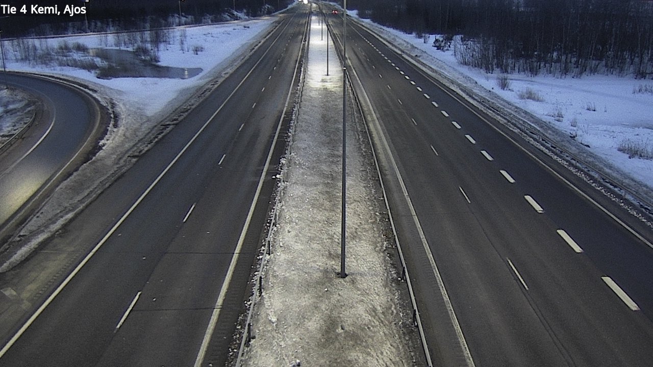 Kelikamerat Kuva Tie 4 Kemi, Ajos, Kemi, Lappi