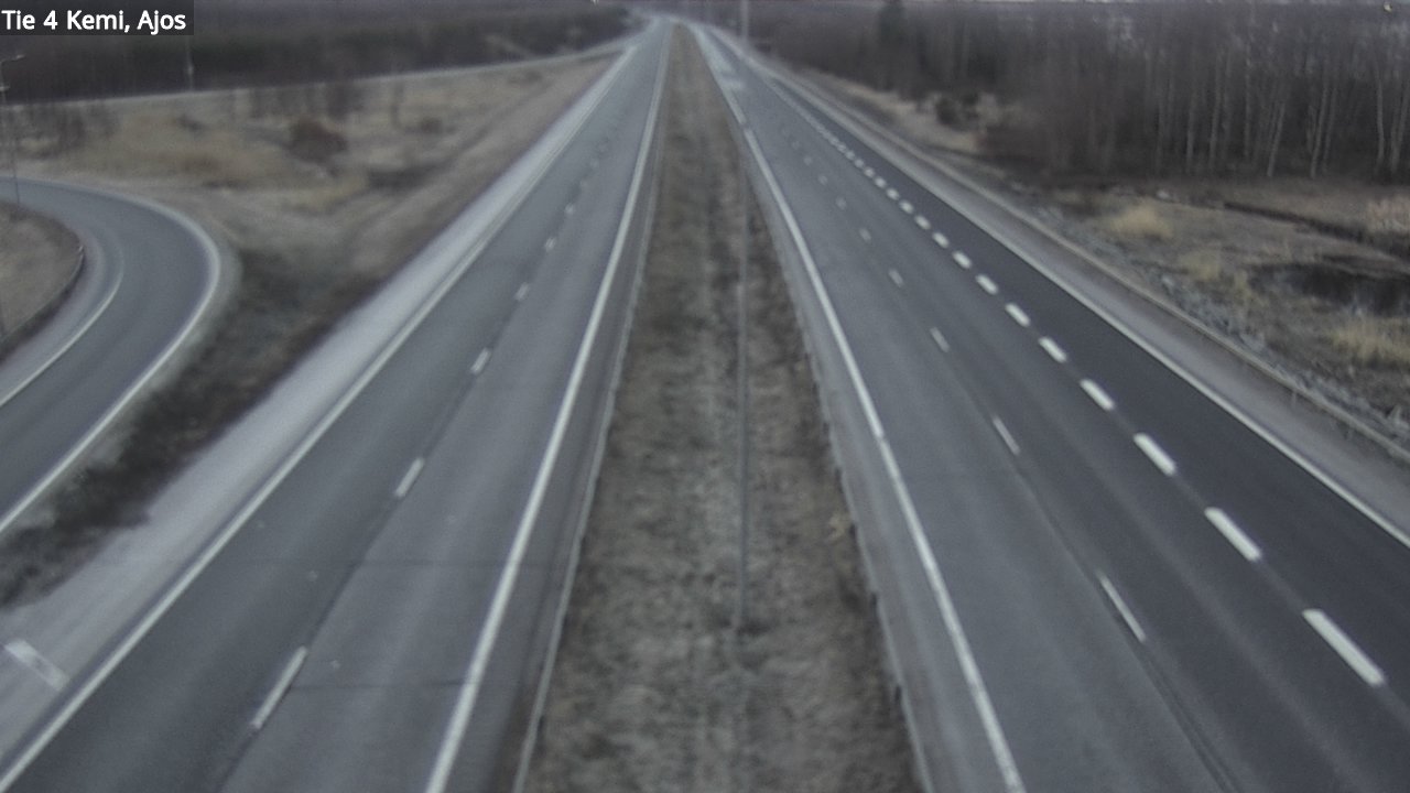 Weather Camera Image Road 4 Kemi, Ajos, Kemi, Lappi